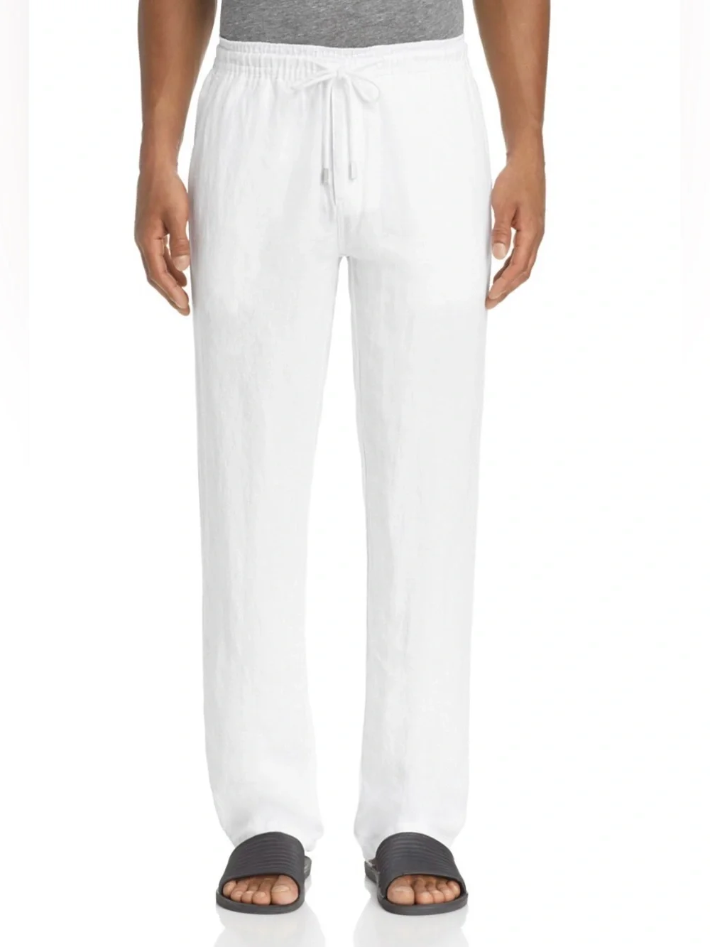 🔥 $340 Vilebrequin Linen Regular Fit Drawstring Pants Men’s Size XL 🔥